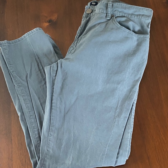 GAP Other - GAP Light Slate Blue Slim Straight Pants